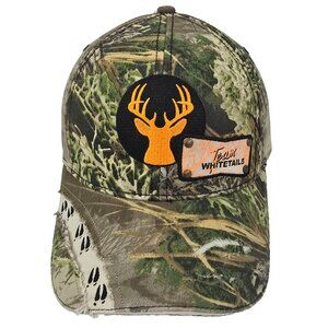 Whitetails‎ Unlimited Hat - Camouflage TEAM WHITETAILS Outdoor Deer Hunting Camo